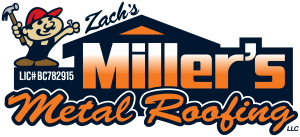 Zach's Miller's Metal Roofing Logo - Full Color 6-29-21