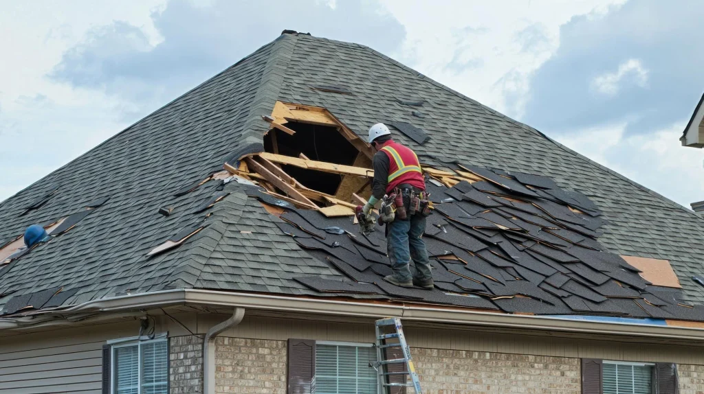 New Roof After Storm Damage